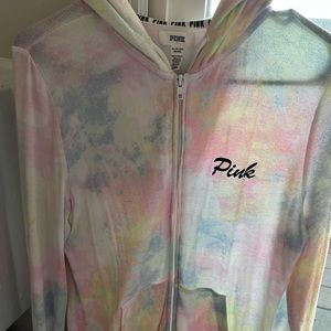 Pink Victoria Secret hoodie